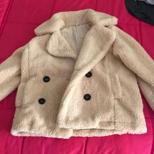 Free People Fluffy Coat